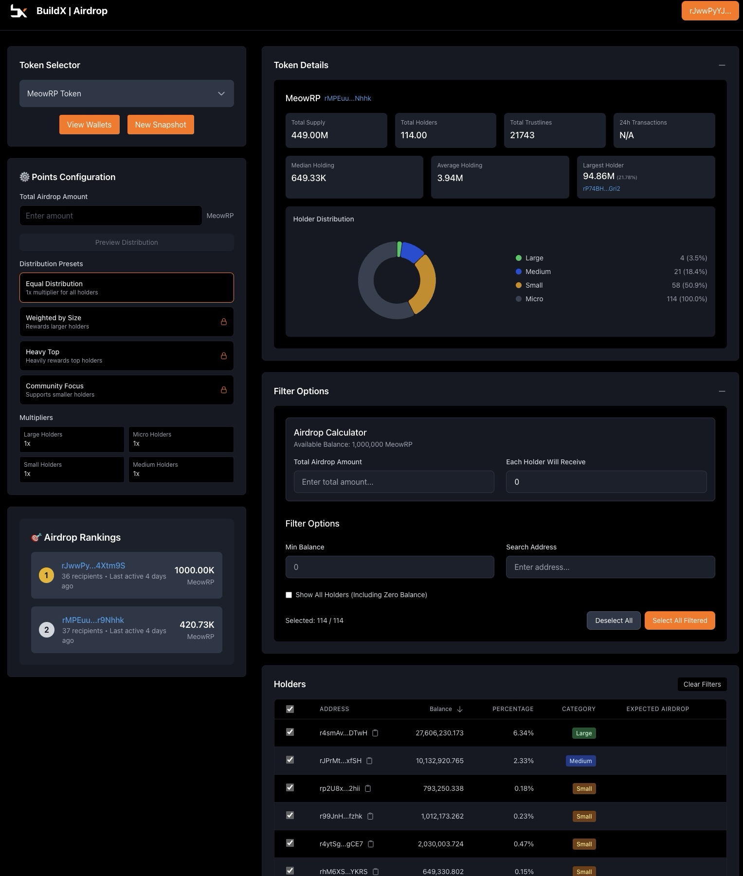 BuildX Dashboard